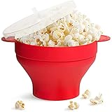 PIQIUQIU Popcorn mikrowelle Maker Silikon schüssel Popcorn Maschinen Maschine popcornmaschine mikrowellen Popcorn Maker pop Corn Maschinen Farbe zufällig
