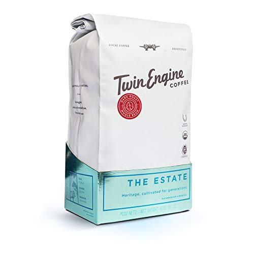 Twin Engine Coffee Estate Blend - Dark Roast, En grano, 400g miniatura 1