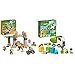 LEGO Duplo Jurassic World Fuga Del T. Rex E Del Triceratopo, Dinosauri Giocattolo, Costruzioni Per Bambini Di 2 Anni & Duplo Town Camion Della Spazzatura E Riciclaggio, Giocattoli Educativi