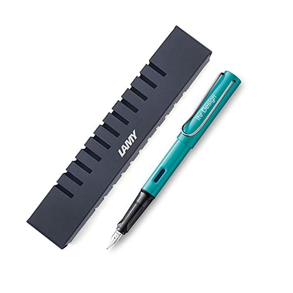 Lamy AL-star turmaline Füllhalter Modell 023, Federstärke A, mit Gravur (Lasergravur), V60