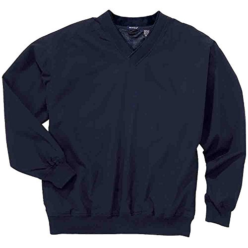 River's End Mens Lined Microfiber Windshirt Casual Outerwear Athletic - Blue - Size M