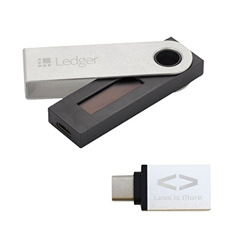 【日本正規品】Ledger Nano S (レジャー ナノS)仮想通貨ハードウェアウォレット ビットコイン イーサリアム リップル Less is More USB Type-Cアダプタ付き 【日本正規品】Ledger Nano S (レジャー ナノS)仮想通貨ハードウェアウォレット ビットコイン イーサリアム リップル Less is More USB Type-Cアダプタ付き