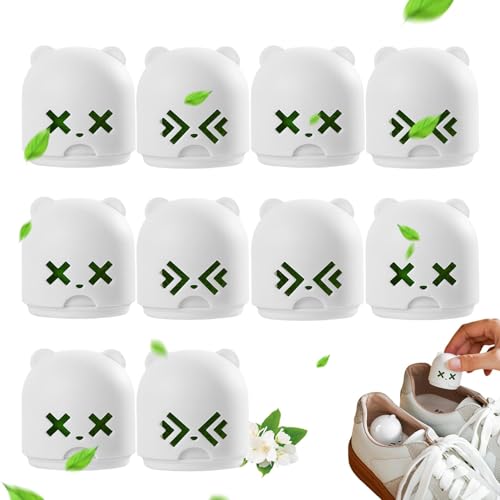 Balas eliminadoras de olores de zapatos – Bolas desodorantes para zapatos, desodorizante, bola eliminadora de olores para zapatillas | Herramienta de eliminación de olores con concentración ajustable