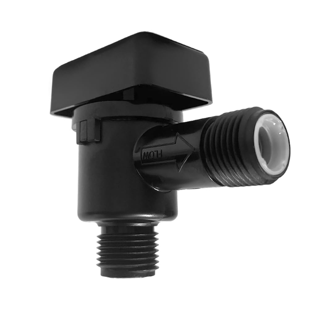 RV Vacuum Breaker Check Valve with Anti-Leak Design | Camper Black Tank Flush Valve Replacement | Prevents Loud Noise &amp; Wet Floor | Durable ABS Material | Golicc 571-VAC-CHK-A