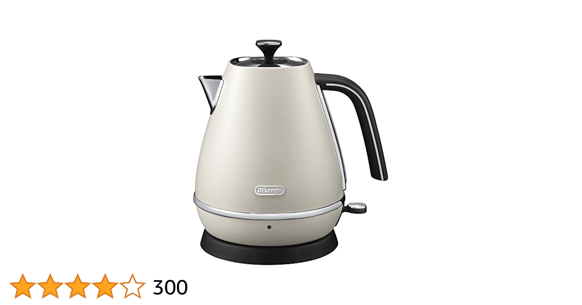 DeLonghi - ディスティンタ　電気ケトル　KBI1200J-W デロンギ ディスティンタコレクション 電気ケトル [KBI1200J-BZ