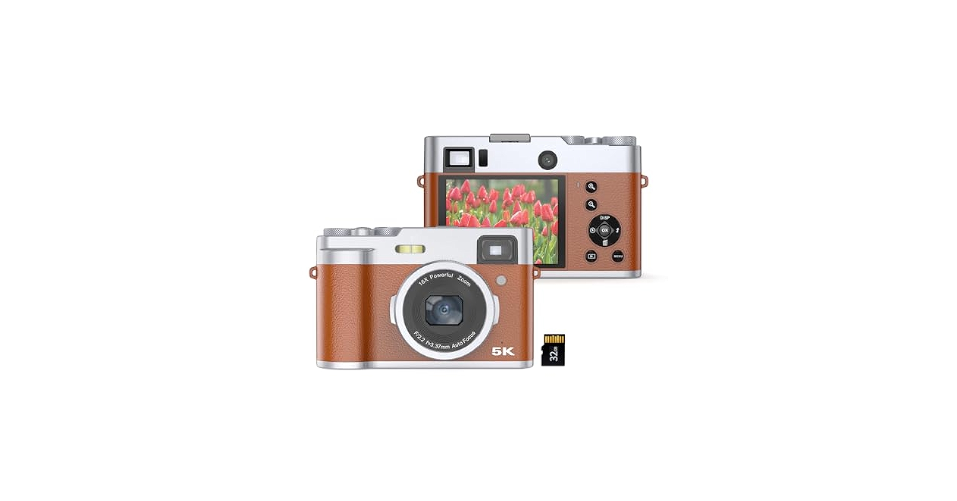 Amazon | 5K デジタルカメラ オートフォーカス デジカメ 48MP