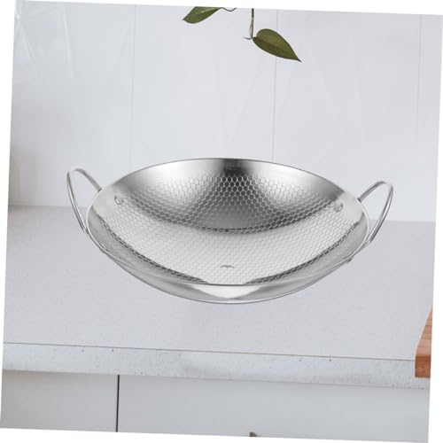 Wok de acero inoxidable Ipetboom con asas dobles miniatura 3