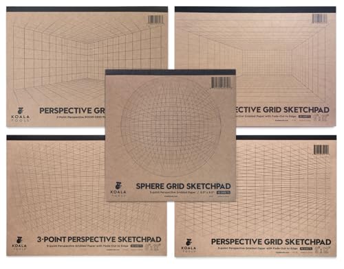 Carnet de croquis perspective KOALA TOOLS résout les erreurs d'horizon