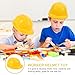 ULTECHNOVO 2pcs Engineering Safety Helmet Toys Fun Baby Children’s Yellow Builder Hat Construction Hat Party
