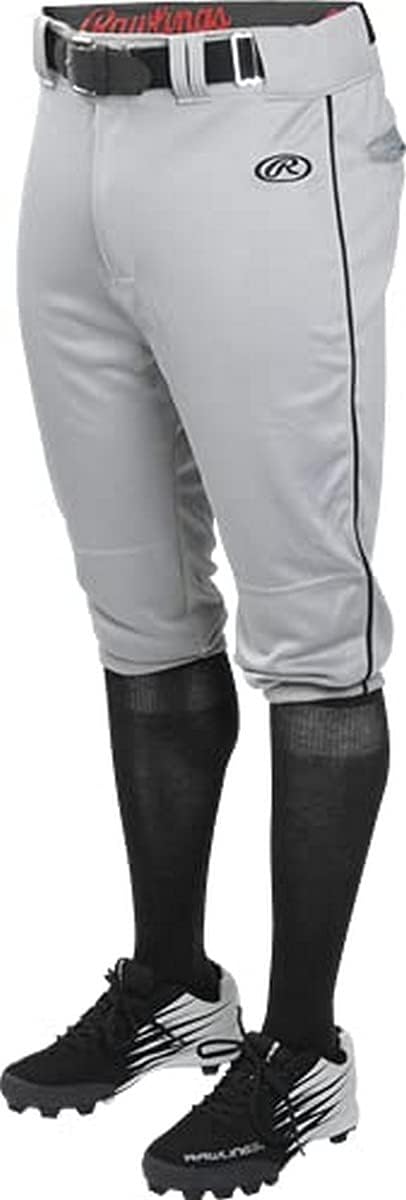 Rawlings Mens Rawlings | Launch Series Baseball Pants | Knicker Fit | Adult Sizes | Piped | Multiple Colors