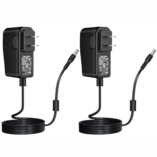 12V 0.5A Power Supply for Security Camera, AC 100-240V to DC...