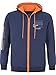 Produktbild Jan Vanderstorm Herren Sweatjacke Roderich dunkelblau, 4XL (XXXXL) - 68/70