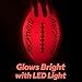 GlowCity Glow in The Dark Football - Size 3 Light Up LED Ball for Kids Ages 8-12 - Cool Sports Gift for Night Outdoor Games - Birthday Gifts Ideas for Kids & Teen Boys Ages 6 7 8 9 10 11 12 Toys Stuff