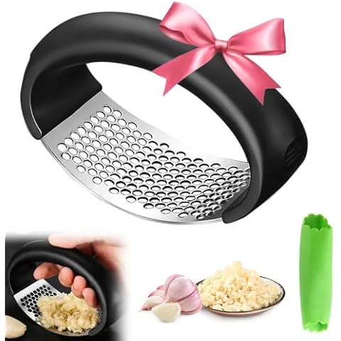 Zezzo Stainless Steel Garlic Crusher Cover