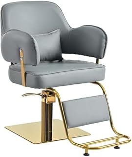 Harper & Bright Designs Barber Chair Salon Chair for Hair Stylis with Heavy Duty Hydraulic Pump Adjustable 360° Rotation B...