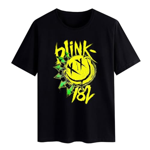 Qarnberg Mens Regular-Fit Cotton Top Short Sleeve T-Shirt