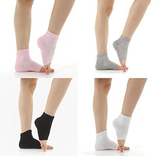 Muiles かかと 靴下 ソックス 角質取り 保湿 ひび割れ かかとケア レディース メンズ 男女兼用 1足 3足 2足セット グレー ブラック Health Personal Care Beauty Health Nbsp Clothing Nbsp Nbsp Accessories 健康 美容ソックス Whenbuy Jchere Com