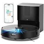 BOTLUXE Saugroboter mit Wischfunktion, Staubsauger Roboter mit Absaugstation 3.5L, 8000Pa Saugkraft, LiDAR Navigation, E10+ Saug und Wischroboter für Tierhaare Teppich Böden, APP Steuerung