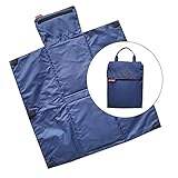 🔴 SAUBER: Auswechselbare Einweg-Wickelunterlagen (in jeder Drogerie erhältlich) werden fest mit Knöpfen montiert und können dadurch nicht verrutschen. Sind sie beschmutzt werden sie einfach ausgetauscht. Die mobile Wickelunterlage ist zusätzlich natürlich abwaschbar und in der Maschine waschbar bis 30°.