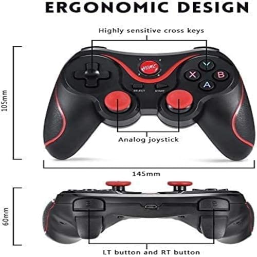 Image of ENTWINO Wireless Gaming Controller Android Phone Smart Box Smart TV & Smart Phone X3 Bluetooth Wireless Gamepad Controller