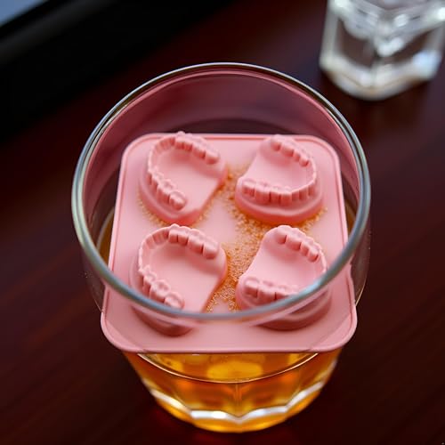 Molde para cubitos de hielo en forma de dientes de silicona miniatura 5