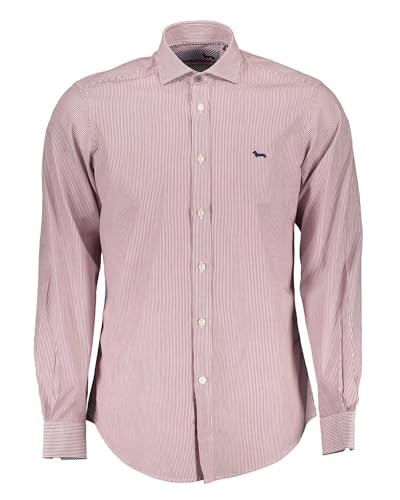 Harmont & Blaine Camisa de algodón morado para hombre, Púrpura, X-Large