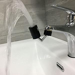 Universele kraan, roteerbare 720 graden, spattenbestendig filterwas water kraan kraan voor keuken en badkamer