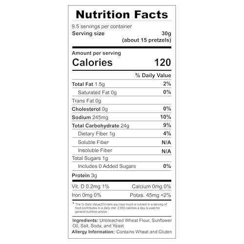 Unique Snacks Extra Dark Splits Pretzels, Original Split-Open Pretzels, Delicious Homestyle-Baked Snack Bag, Vegan, OU Kosher, and Non-GMO Food, No Artificial Flavor, 2.12 Oz. Bag, Pack of 12