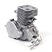 NOWMORE 100cc Bicycle Engine Kit, 44 Tooth Sprocket Motorized 2 Stroke Bike Motor Kit Petrol Gas Motor Conversion Kit Air-Cooling Modified Full Set