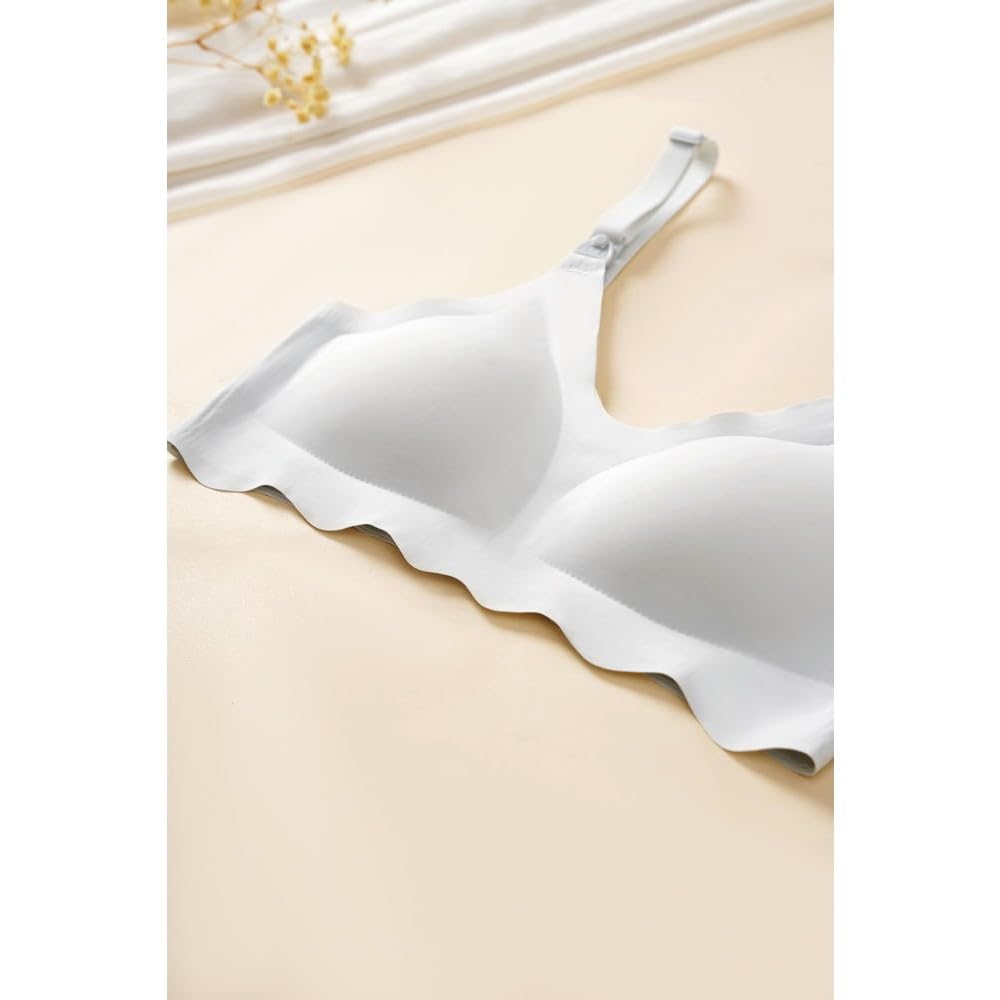 ZBDP - Brasier de lactancia sin rastro, cómodo y transpirable, ultrafino, desmontable