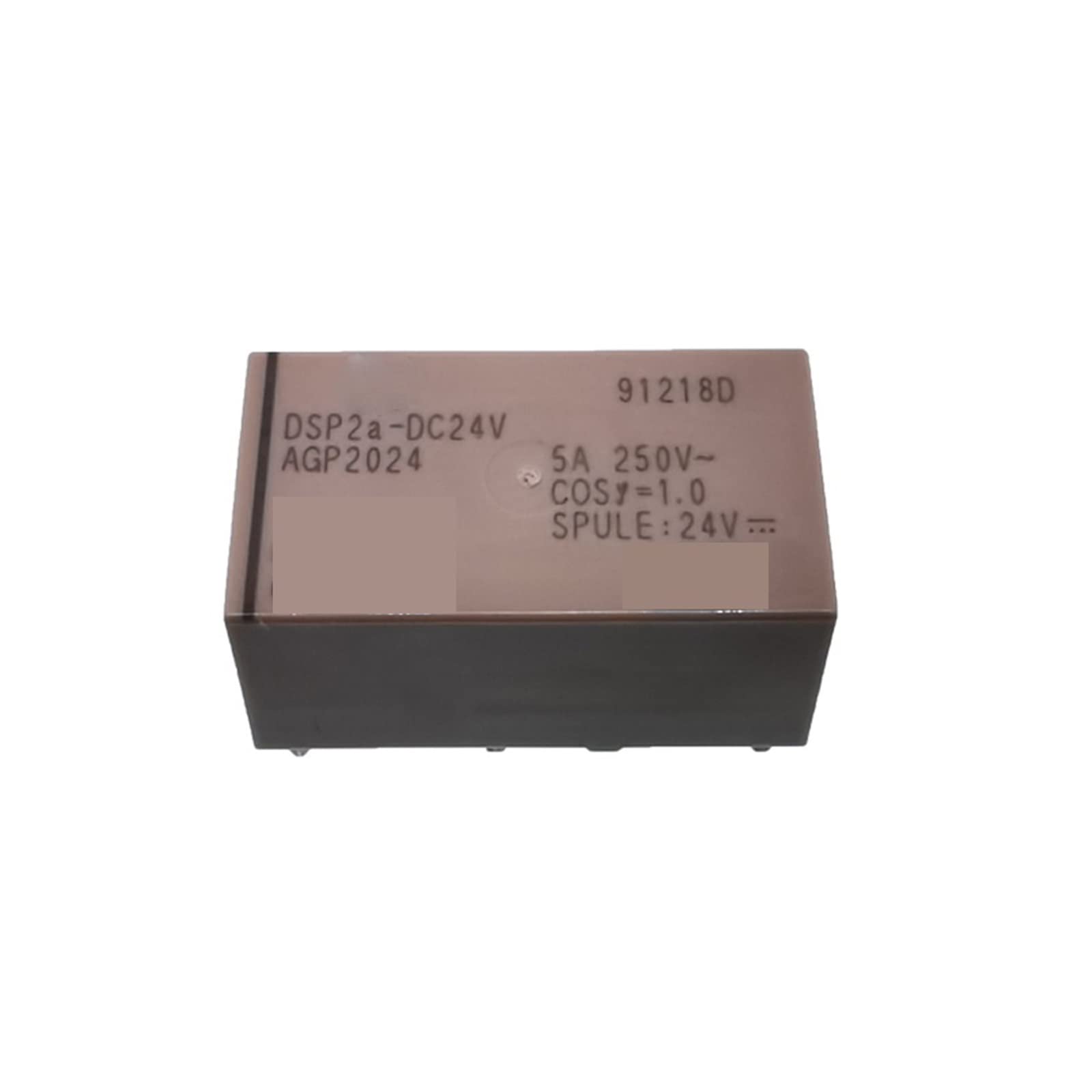 GJZIFGFWQ 5Pcs Relay DSP2A-DC24V DSP2A 24V DIP6 5A AGP2024 DSP2A-DC12V DSP2A-DC5V(DSP2A-DC24V)