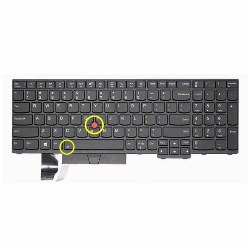 For Lenovo Thinkpad L15 Gen1/2�C�������p�m�[�g�p�\�R�� �L�[�{�[�h�p��o�b�N���C�g�Ȃ�