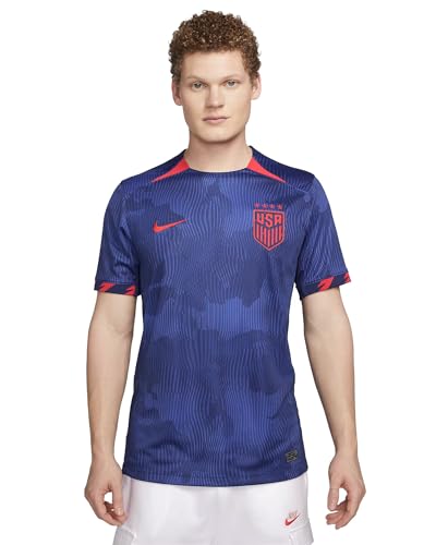 Maillot Football USWNT 4 Étoiles Nike Tenue Extérieure Homme Bleu Sport
