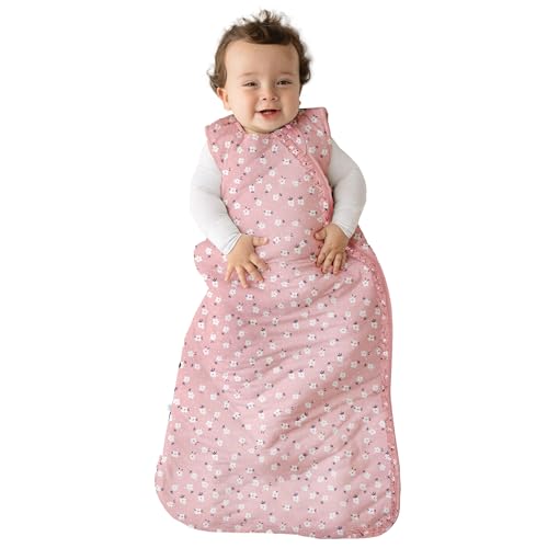 Image of Posh Peanut Baby Wearable Blanket - Newborn Sleeveless Ruffled Sleep Bag - Viscose from Bamboo Infant Wear - .5 TOG