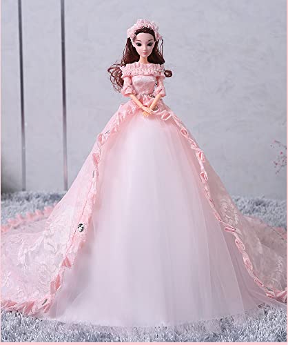 Amazon | Pink 誕生日 お姫様 人形 きれい ピンクドレス ファッション