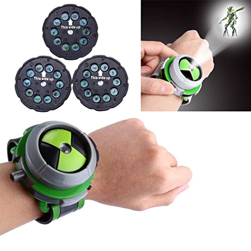 Ben 10 Omnitrix Watch for Kids Ben 10 Watch Toys Ultimate Alien Toy Projector Watch Games Action Figure Birthday Gifts