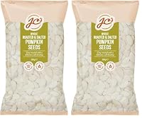 J.C.'s Quality Foods Roasted & Salted Pumpkin Seeds 300G (Pack of 2)
