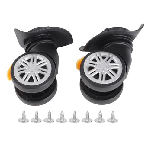 Universal Luggage Suitcase Wheels, Luggage Suitcase Wheels Suitcase Luggage Replacement Brake Double Row Wheel Luggage Travel Suitcase Wheels Universal Outdoor Accessories3