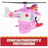 PAW Patrol Fire Rescue: Skye Rescue Fire Chopper z figurką, Kitty Friend i zabawkowym helikopterem, zabawki dla dzieci dla chłopców i dziewczynek w wieku od 3 lat
