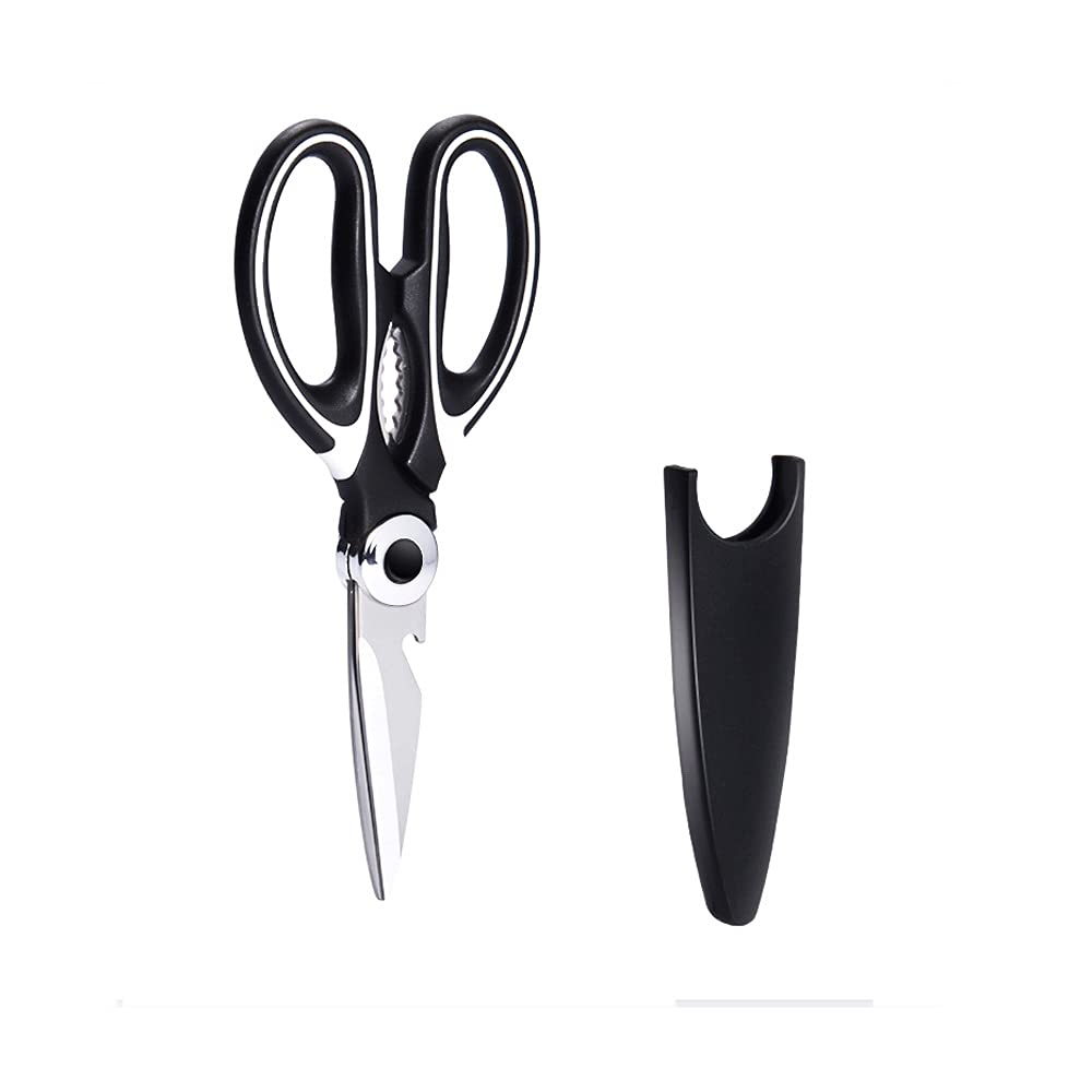 Tijeras para Manualidades, Tijeras artesanales de Cocina Acero Inoxidable, Tijeras potentes multifuncionales