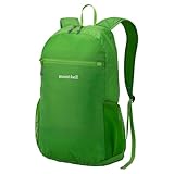 モンベル・国内正規品 ポケッタブル ライトパック 20 タウンユース,旅行向け 1133471 携帯用除菌・汚れ拭きシートセット (グリーン(GN))