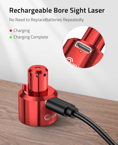 CVLIFE Magnetic Rechargeable Bore Sight