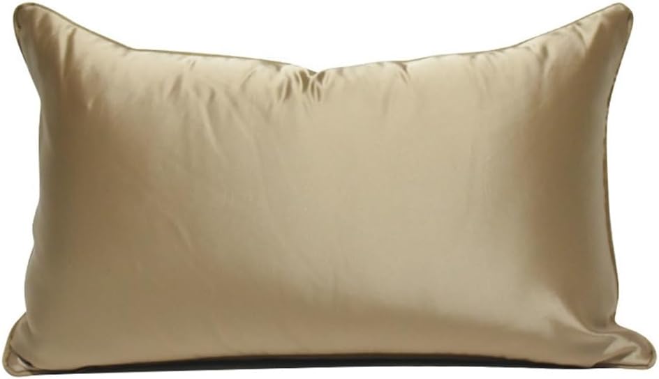 HBJWOV Bei Throw Pillow Hotel Pattern Bedroom Soft Geometric Bed Waist Pillowcase(30 * 50CM)