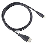 MaxLLTo HDMI A/V TV Video Cable Cord Lead for GE Camera X600 G100 W/TW E1410 SW