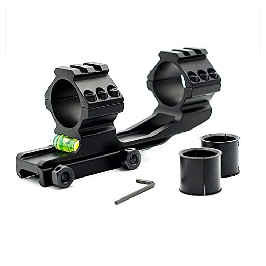 Dasen One-Piece Scope Mount with Bubble Level for Picatinny Rail Fits 1 inch /30mm Diameter Riflescopes