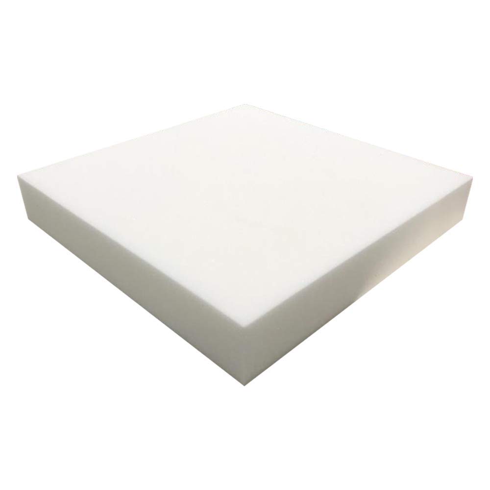 FOAMMA 3" x 21" x 24" Upholstery Foam High Density Foam (Chair Cushion Square Foam for Dinning