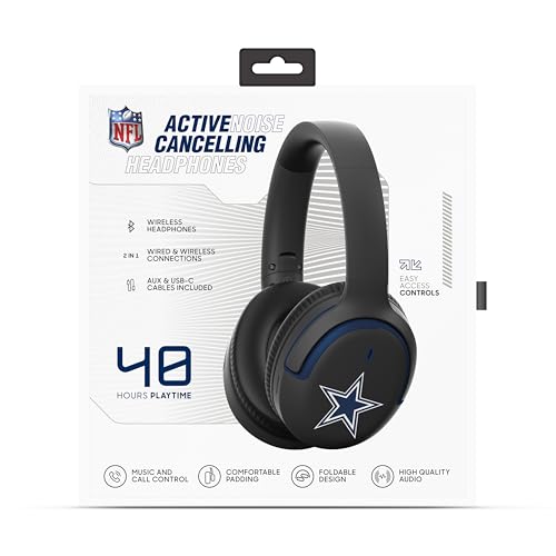 Image of SOAR NFL Active Noise Cancelling Over The Ear Headphones