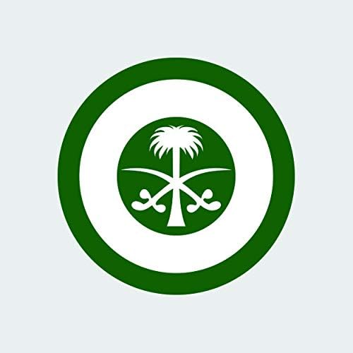 Royal Saudi Air Force Roundel Sticker Self Adhesive Vinyl Decal RSAF Saudi Arabia SAU SA