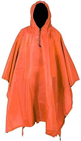 Poncho de lluvia 3 en 1, impermeable, impermeable, tienda de campaña Ripstop, alfombra de piso, lona para camping, viajes, pesca