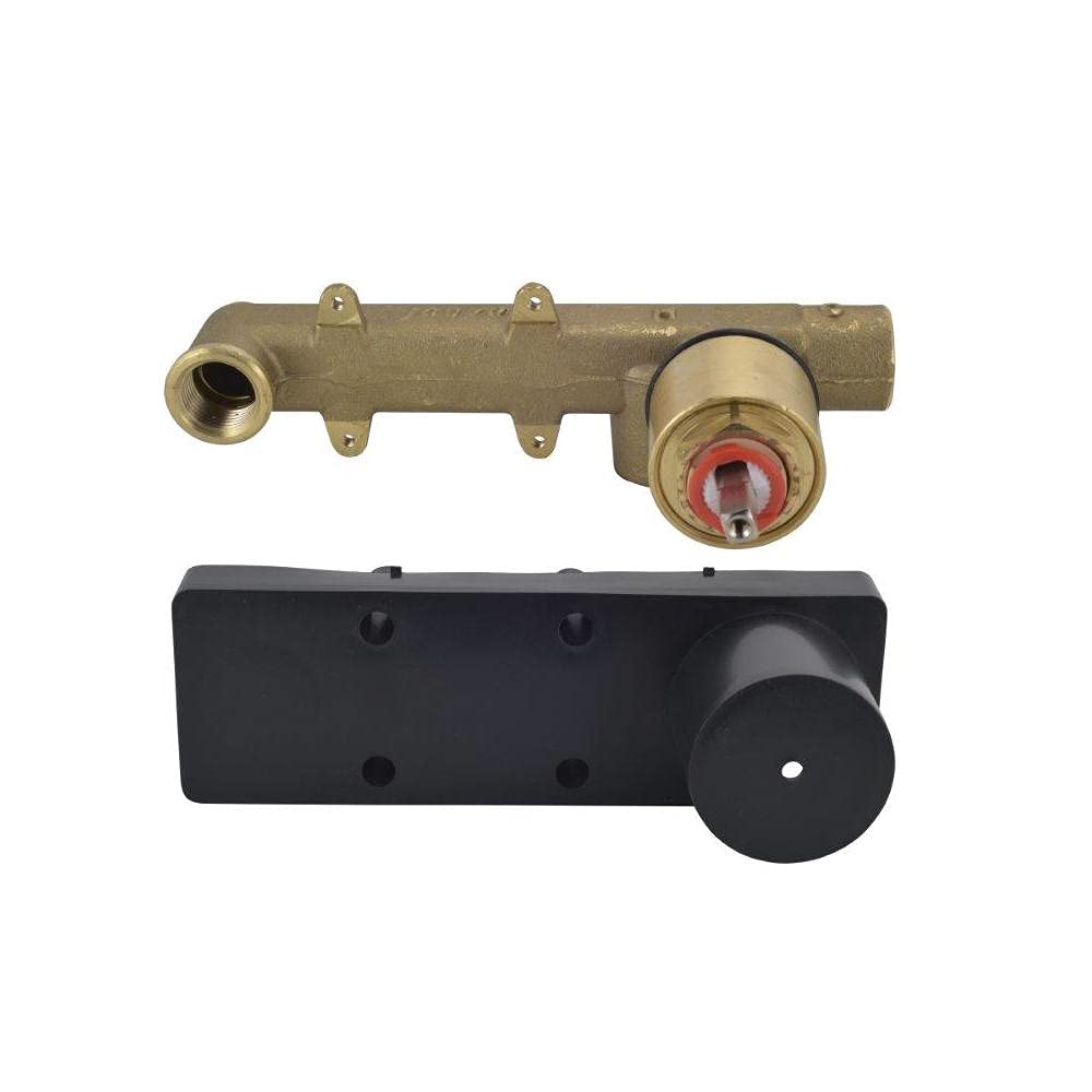 Jaquar Concealled Part For Single Lever Basin Mixer Wall Mounted (Ald-Chr-233) But Without Exposed Parts. - Brass, Black (B096Q8BYH7) Amazon Price History, Amazon Price Tracker